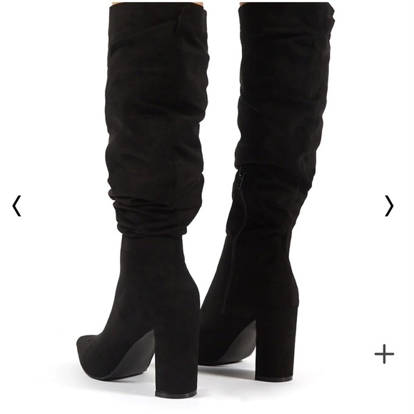 NWT Top Moda's Luxurious Knee High Boots - Size 5.5 - Picture 5 of 10